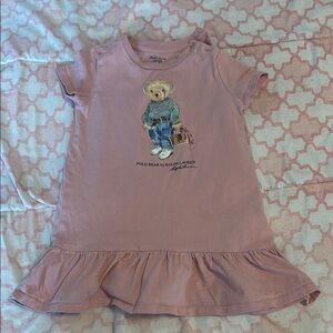 Ralph Lauren Pink Polo Bear Dress